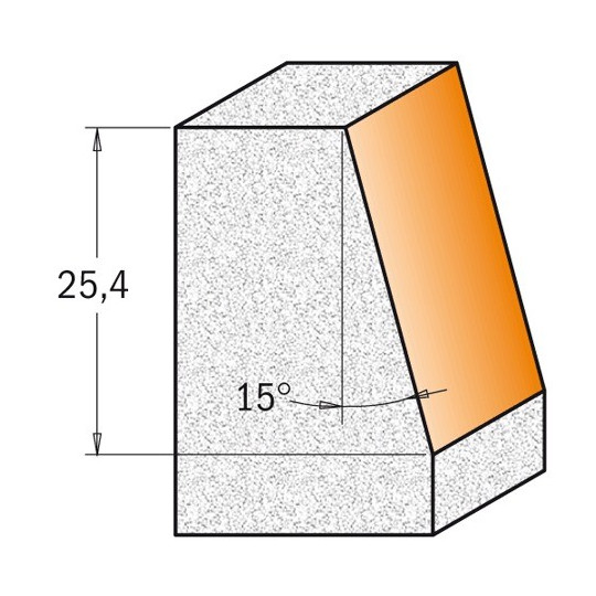 Frez do ukosowania twardych materiałów Frez do ukosowania twardych materiałów