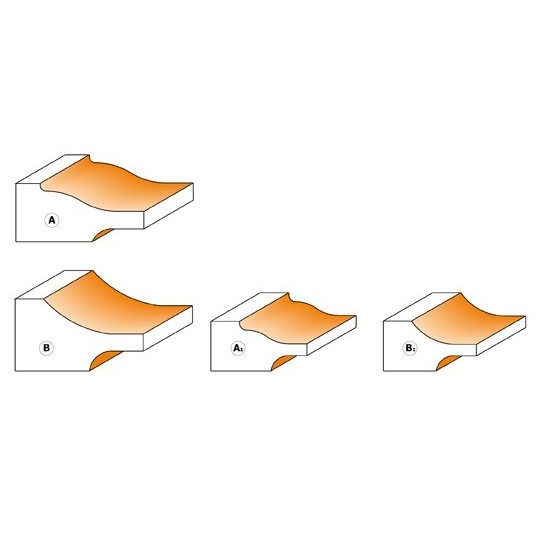 Frez do płycin obustronnych Frez do płycin obustronnych