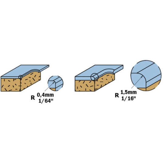 Frez trymująco – kształtujący Frez trymująco – kształtujący