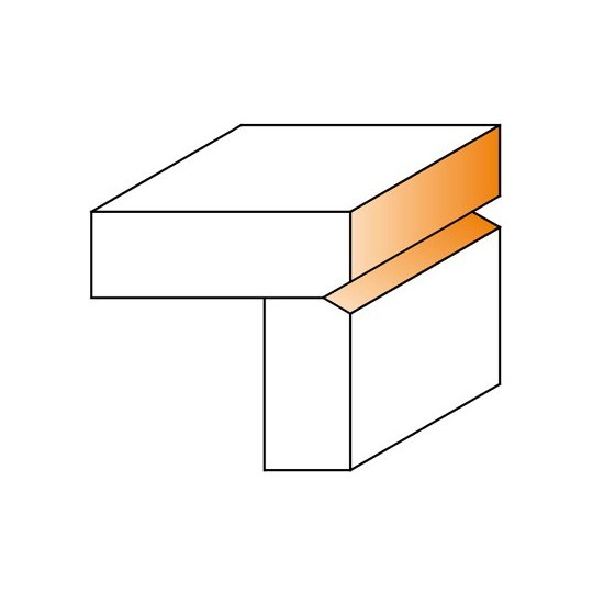 Frez trymująco – rowkujący Frez trymująco – rowkujący