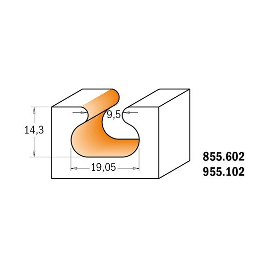 Frez do uchwytów Frez do uchwytów