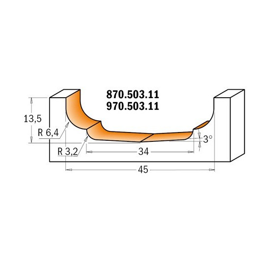 Frez dekoracyjny Frez dekoracyjny
