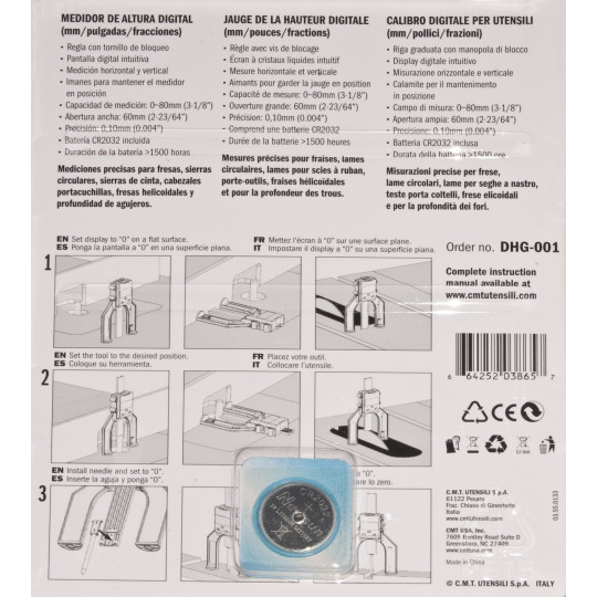 Cyfrowy miernik wysokości Cyfrowy miernik wysokości