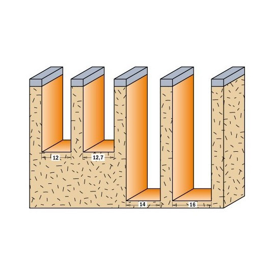 Frez prosty na płytki wymienne Frez prosty na płytki wymienne