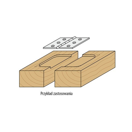 Frez na czopy łączeniowe