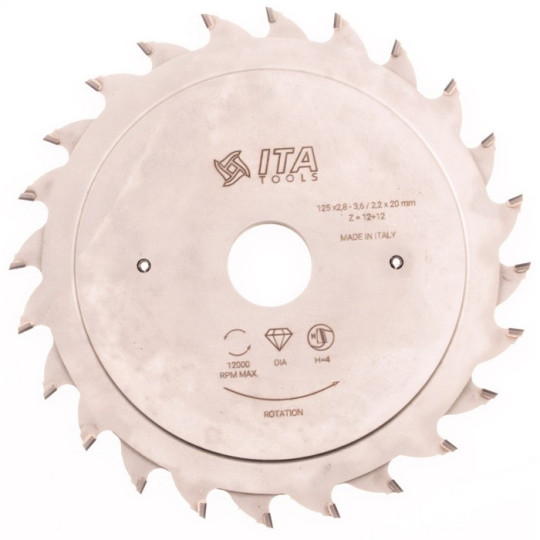 Podcinak diamentowy składany