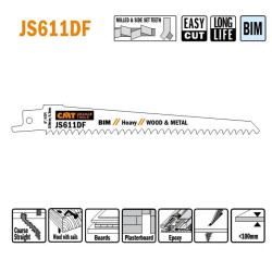 JS611DF-5 Piła szablasta L...