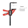 P52103 Ścisk stołowy QUICK T-Track 22 cm do szyny, listwy prowadzącej PIHER