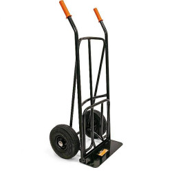 Wózek transportowy 150 kg uchywt prosty koła pompowane STACO NORDIC 18340.STACO