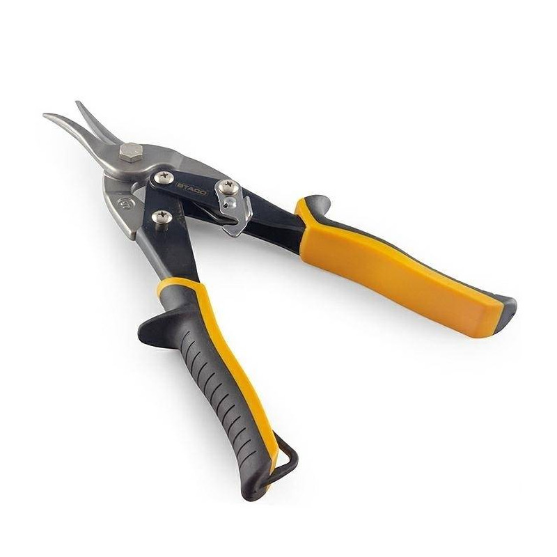 Nożyce do cięcia blachy proste żółte max gr. 1,5mm STACO NORDIC 22103.STACO