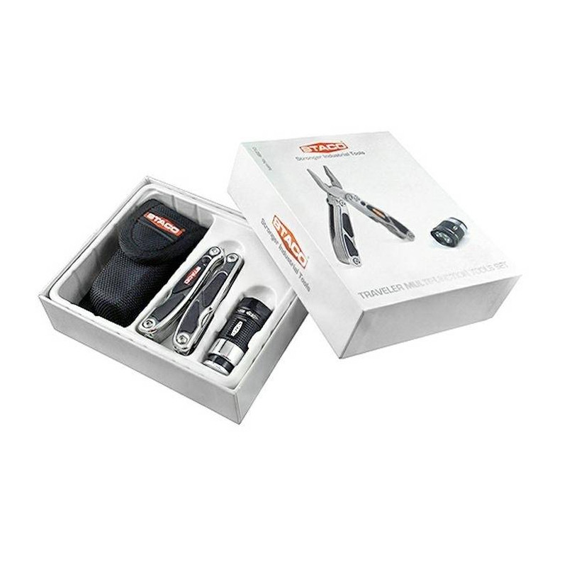 Multitool 115mm+latarka STACO NORDIC 46210.STACO
