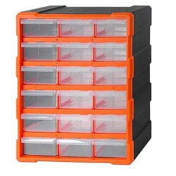 Organizer 18 przegródek wym. 48.5 x 38.5 x 16.0 cm STACO NORDIC 88330.STACO
