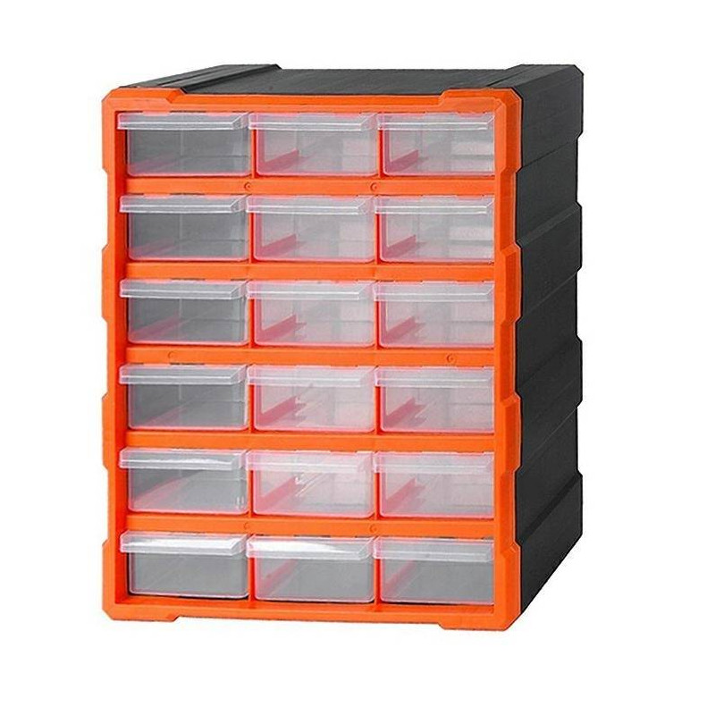 Organizer 18 przegródek wym. 48.5 x 38.5 x 16.0 cm STACO NORDIC 88330.STACO