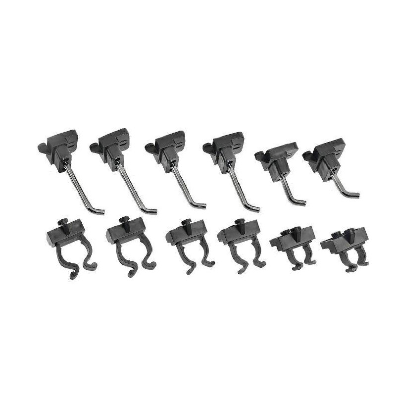 Haki do Organizera 88500 6 plastikowych i 6 metalowych STACO NORDIC 88515.STACO