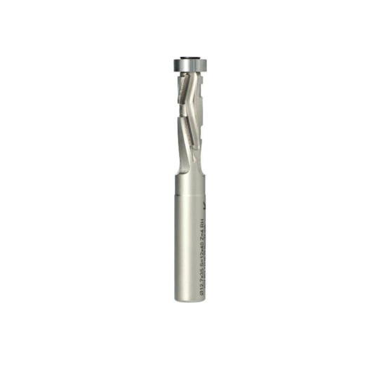 DTA.12.036.12.BSR Frez diamentowy Z1 D-12,7 I-36 L- 76 S-12x35 RH4PCDH2,5 2 spirale korpus-STAL ITA TOOLS