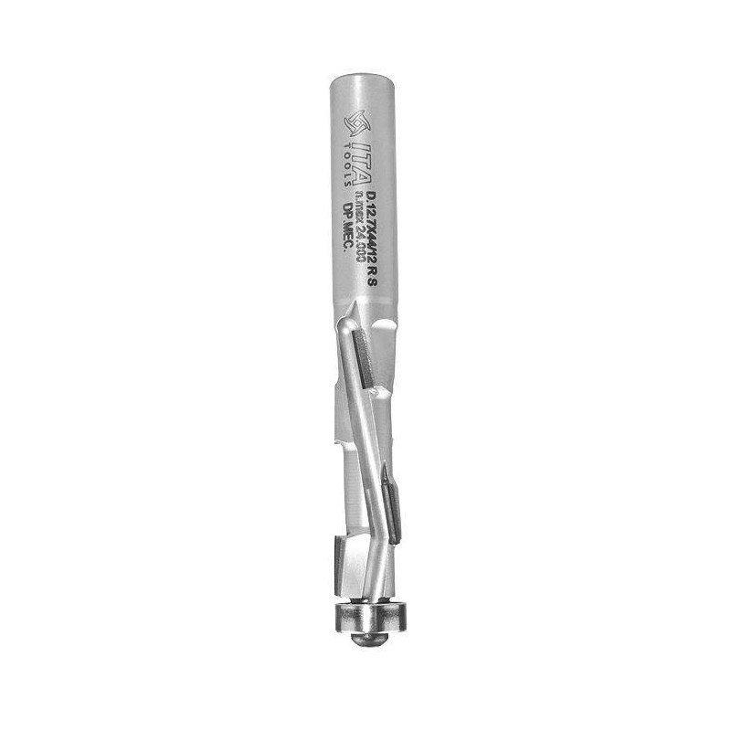 Frez diamentowy Z1 D-12,7 I-44 L- 84 S-12x35 RH 4PCD H2,5 2 spirale korpus-STAL CMT DTA.12.044.12.BSR