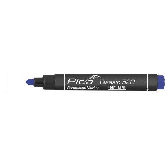 Marker permanentny okrągły niebieski PICA 520/41