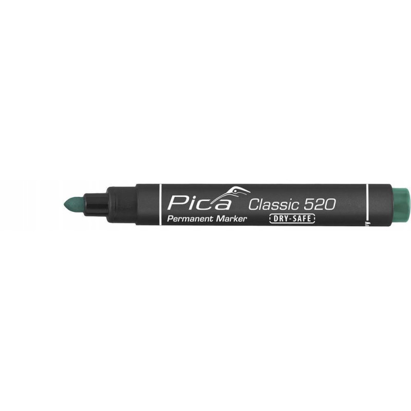 Marker permanentny okrągły zielony PICA 520/36 Marker permanentny okrągły zielony PICA 520/36