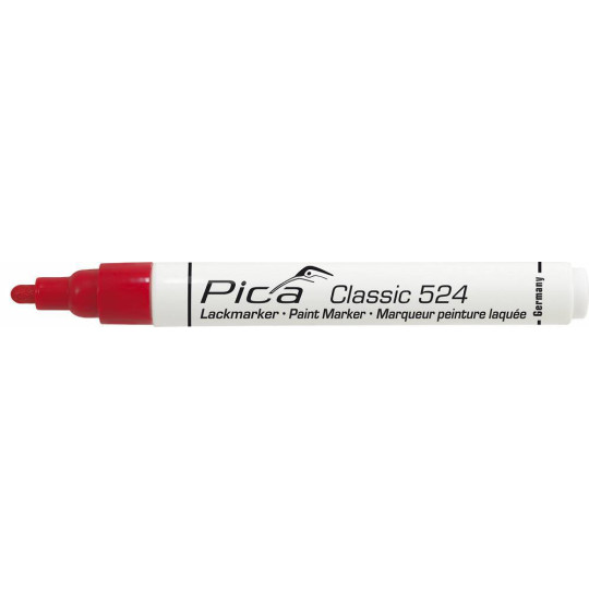 Marker olejowy czerwony PICA 524/40