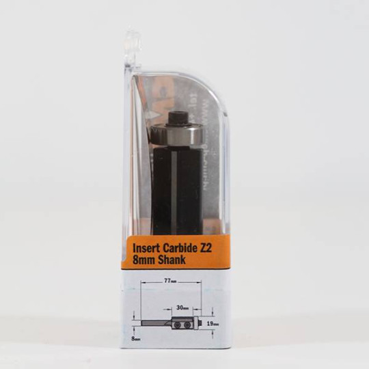 Frez prosty na płytki wymienne z dolnym łożyskiem Frez prosty na płytki wymienne z dolnym łożyskiem