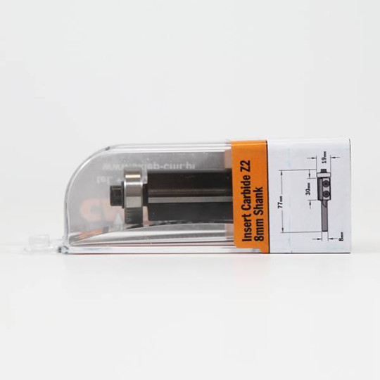 Frez prosty na płytki wymienne z dolnym łożyskiem Frez prosty na płytki wymienne z dolnym łożyskiem