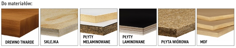 materiały do pił CMT 285