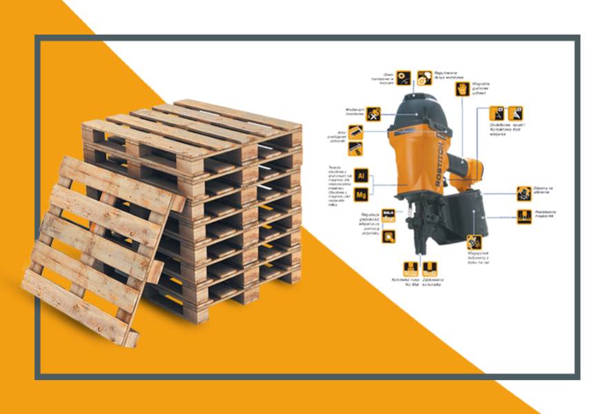 Gwoździarki bębnowe: Efektywne narzędzia w produkcji palet