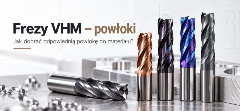 Frezy VHM z powłoką &ndash; AlTiN, TiSiN, NaDia, PLATINUM i HC. Jaką wybrać?