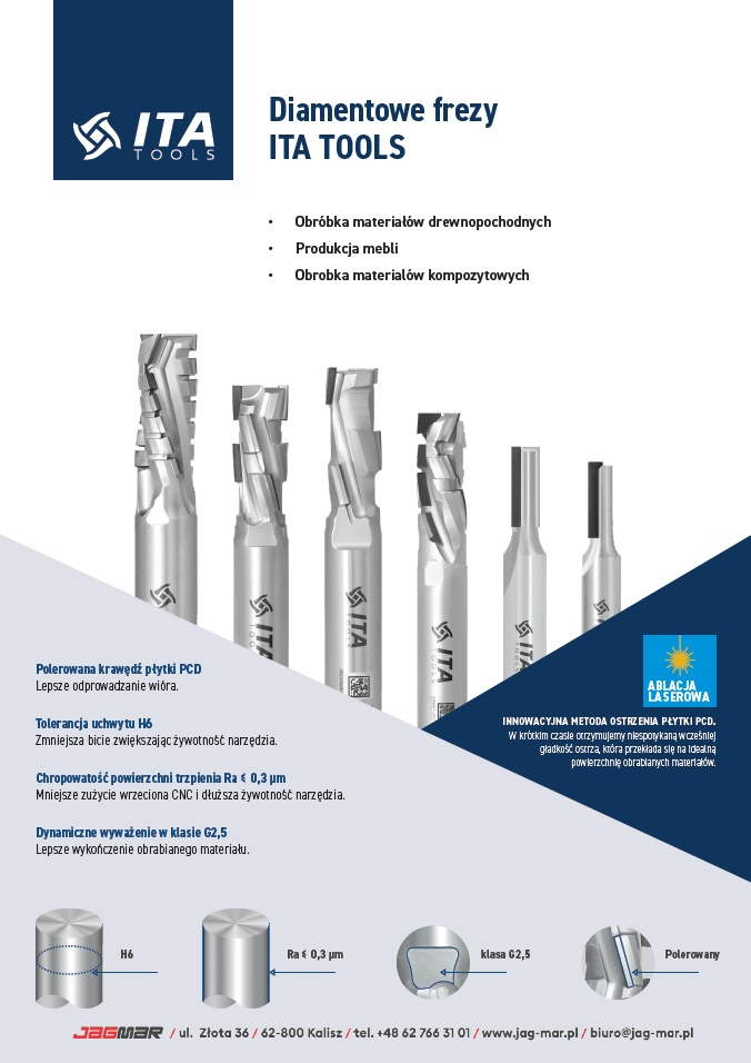 Frezy diamentowe ITATOOLS